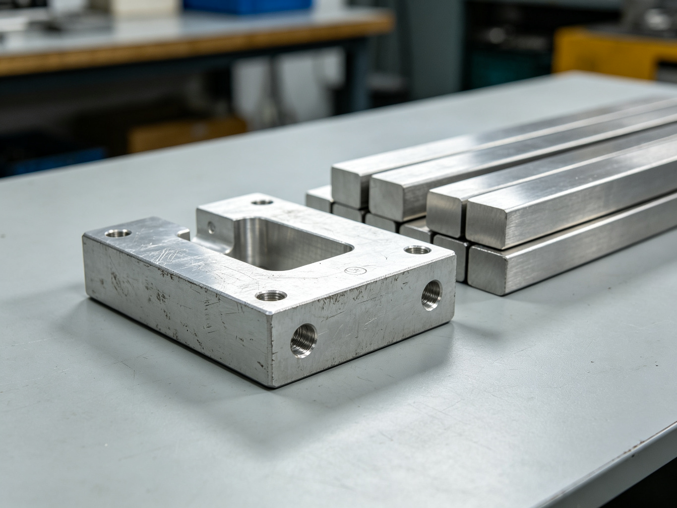 Aluminum — CNC machined by TONNY
