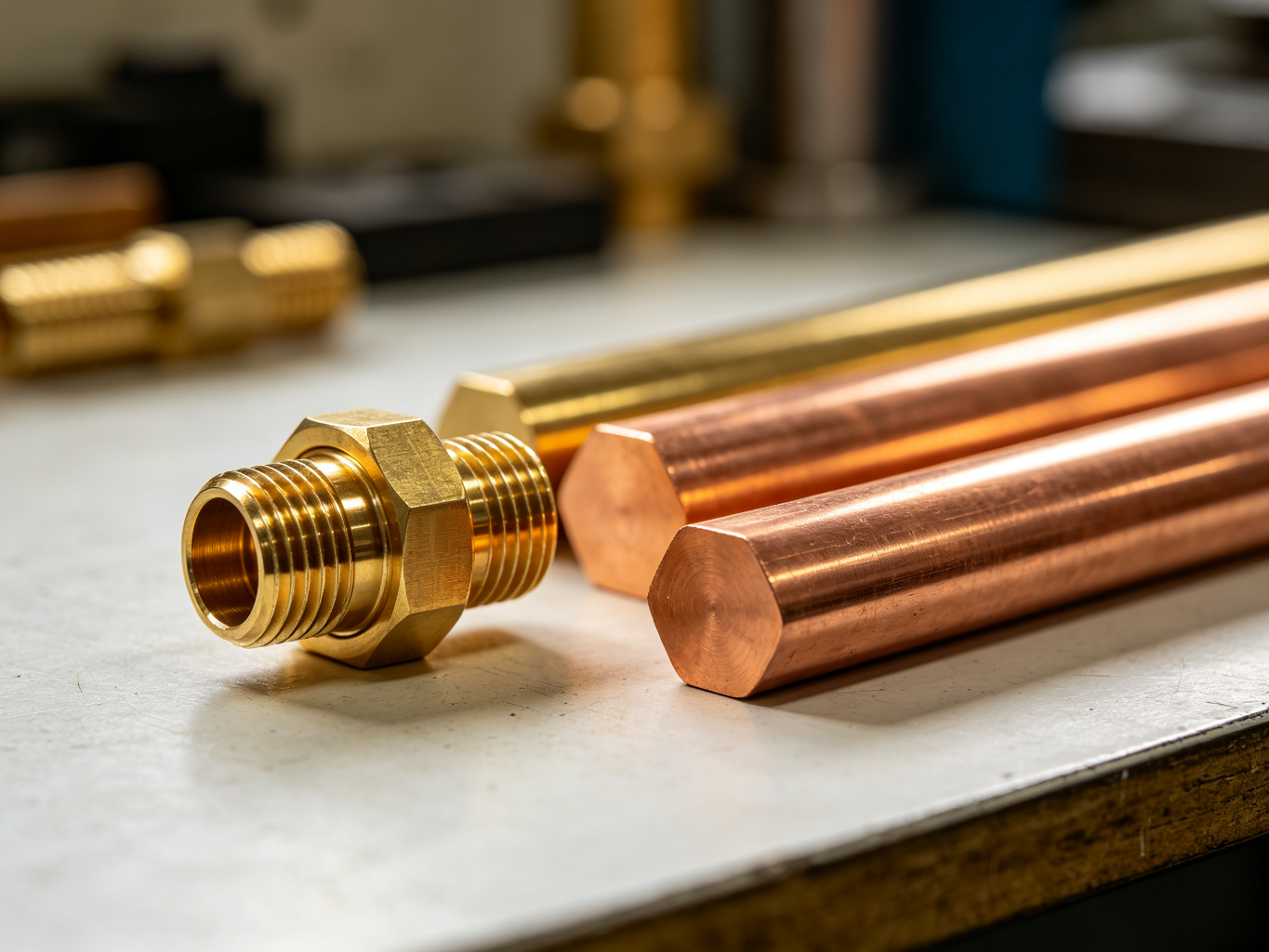 Brass, Copper & Bronze — CNC machined by TONNY